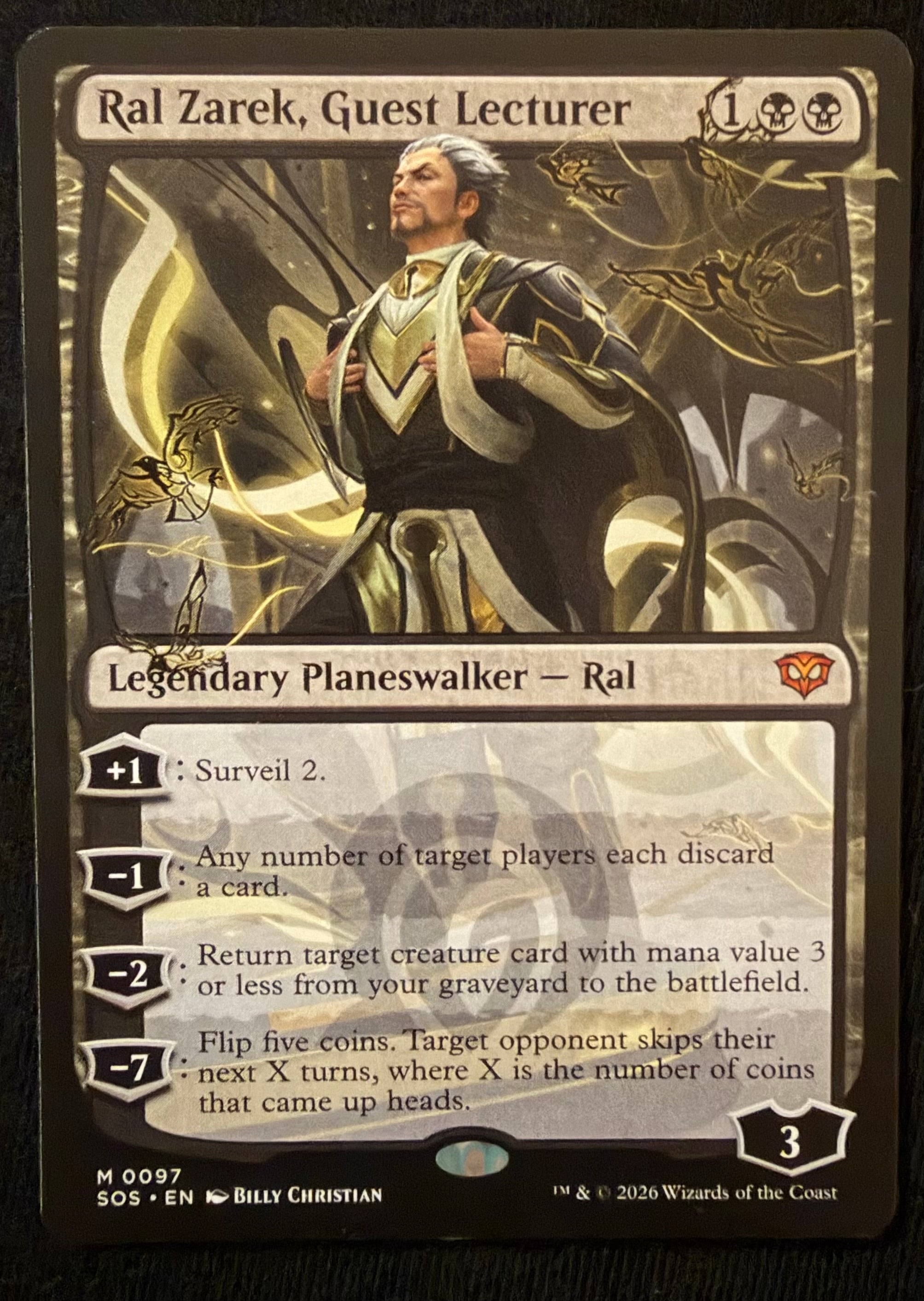 Ral Zarek, Guest Lecturer (Strixhaven - SOS)