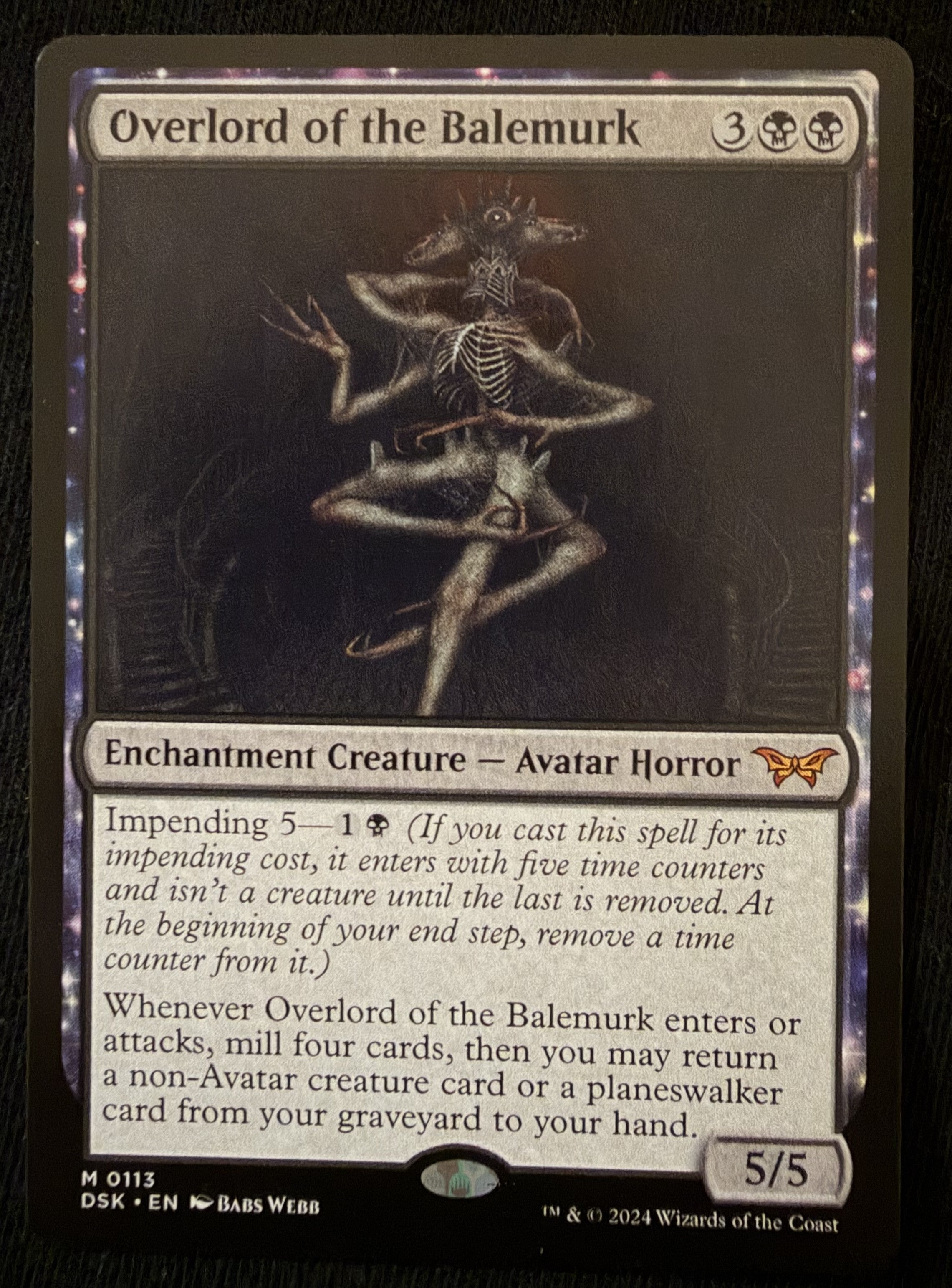 Overlord of the Balemurk - Duskmourn: House of Horror (DSK)