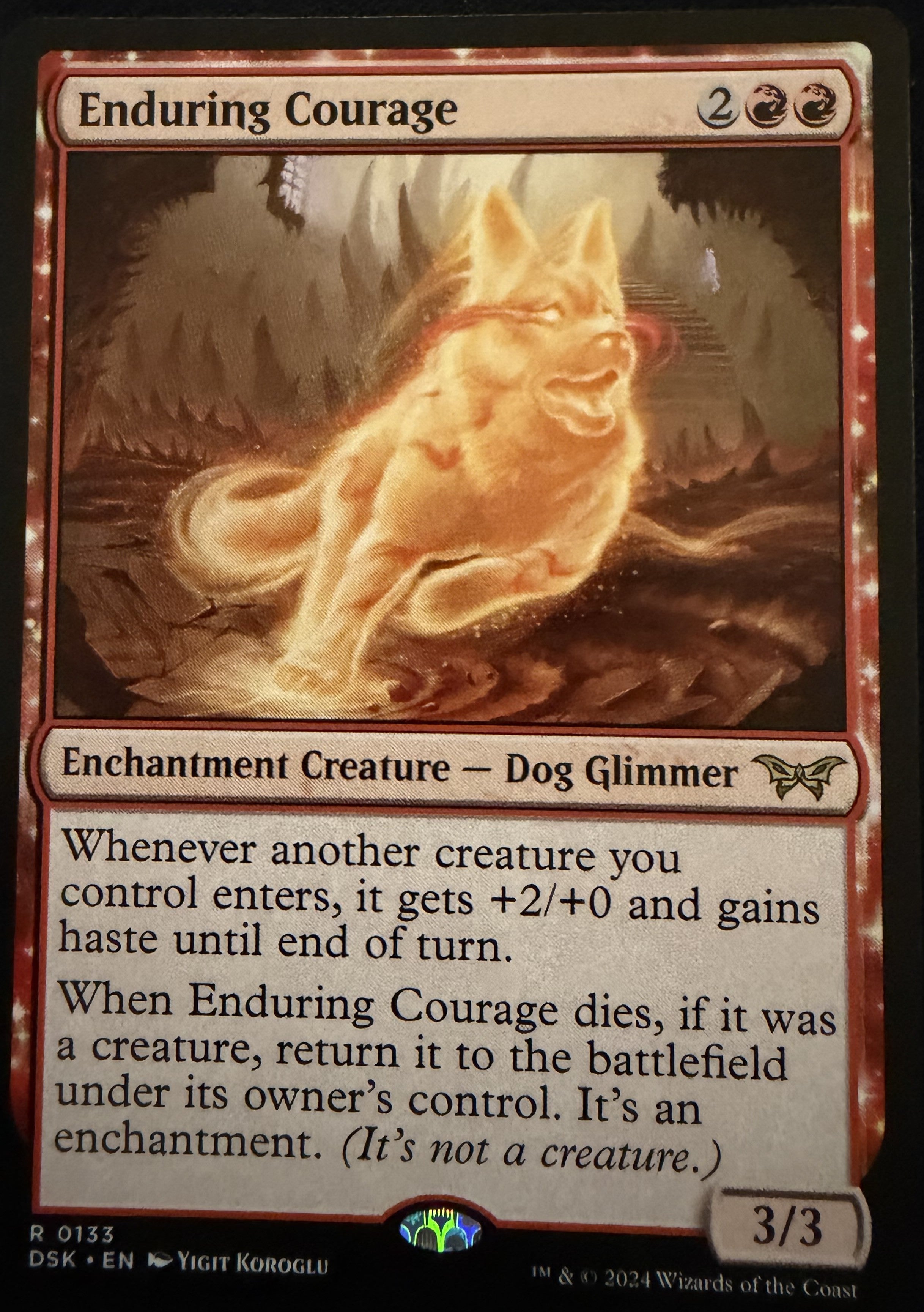 Enduring Courage - Promo Pack: Duskmourn: House of Horror (PPDSK)