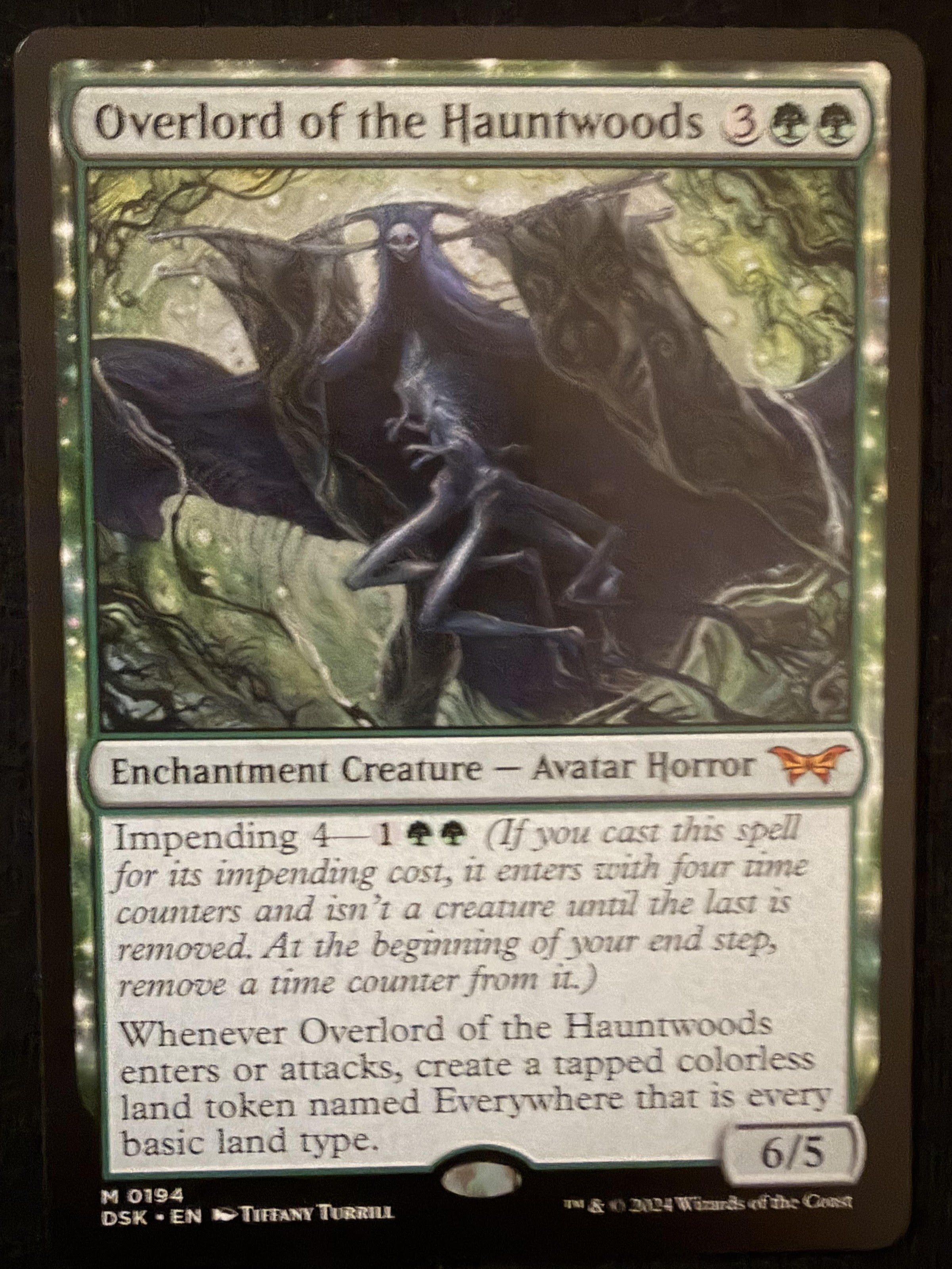 Overlord of the Hauntwoods - Duskmourn: House of Horror (DSK)